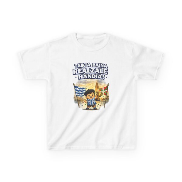 Txikia Baina Realzale Handia!  -  Camiseta Infantil
